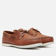 Мужские ботинки Timberland 2-Eye Classic Leather коричневый, размер 41.5 EU