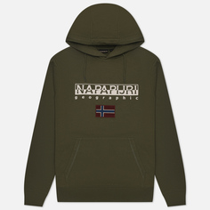 Мужская толстовка Napapijri Ayas Hoodie зелёный, Размер S