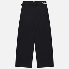 Женские брюки Evisu Evisukuro Cut Out Waist Straight Cut чёрный, Размер 29
