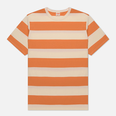 Мужская футболка TSPTR Border Stripe оранжевый, Размер L