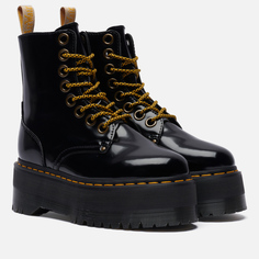 Женские ботинки Dr. Martens Vegan Jadon Max Platform чёрный, размер 36 EU