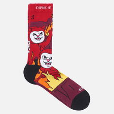 Носки Ripndip Heaven On Earth красный, Размер 40-46 EU