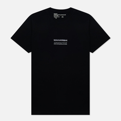 Мужская футболка maharishi Miltype Crew Neck чёрный, Размер M