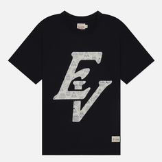 Женская футболка Evisu Kamon & Godhead All Over Printed EV чёрный, Размер S