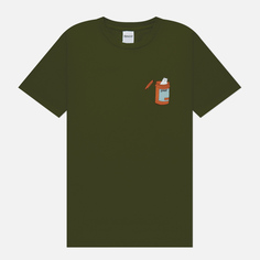 Мужская футболка Ripndip Nermal Pills зелёный, Размер M