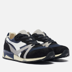 Мужские кроссовки Diadora Heritage N.9000 ITA чёрный, размер 45 EU