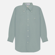 Мужская рубашка Evisu Nashville 3 Button-Down Chambray зелёный, Размер L