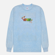 Мужской лонгслив Ripndip Summer Break голубой, Размер S