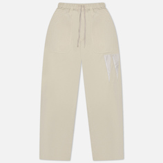 Мужские брюки Rick Owens DRKSHDW Edfu MT Drawstring Long Patch бежевый, Размер XL