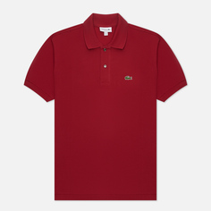 Мужское поло Lacoste L.12.12 Classic Fit бордовый, Размер S