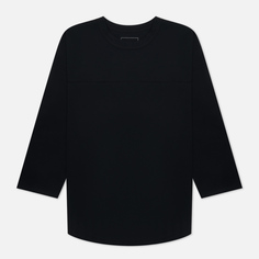 Мужская футболка SOPHNET. Wide Football 3/4 Sleeve чёрный, Размер S
