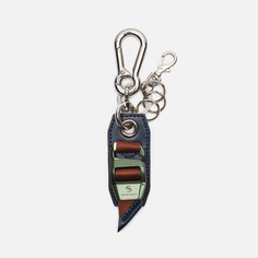 Ключница Master-piece Hook Buckle Key Ring синий, Размер ONE SIZE