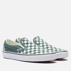 Кеды Vans Classic Slip-On Color Theroy зелёный, размер 44 EU