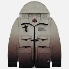 Мужская куртка ветровка Alpha Industries NASA Gradient Windbreaker серый, Размер L