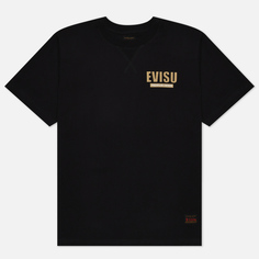Мужская футболка Evisu Heritage Daicock Printed чёрный, Размер XL