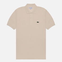 Мужское поло Lacoste L.12.12 Classic Fit бежевый, Размер XXL