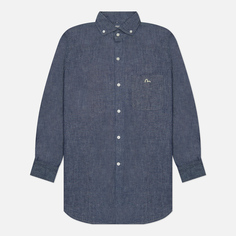 Мужская рубашка Evisu Barcelona Wide Spread Button-Down синий, Размер XL