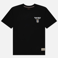 Мужская футболка Evisu Heritage Wadaiko Daruma & Cat Daicock Printed чёрный, Размер L