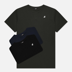 Комплект мужских футболок K-Way Edwing 3-Pack комбинированный, Размер XXL