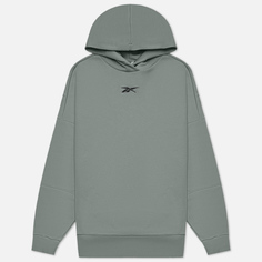 Женская толстовка Reebok Lux Oversized Hoodie зелёный, Размер M