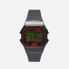 Наручные часы Timex x Space Invaders T80 чёрный, Размер ONE SIZE