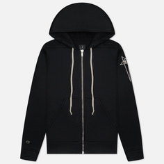 Мужская толстовка Rick Owens x Champion Jasons Hoodie 3D Mesh чёрный, Размер XL