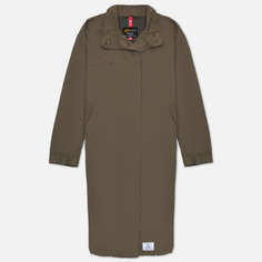 Женская куртка парка Alpha Industries M-65 Fishtail Parka зелёный, Размер L