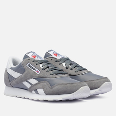 Кроссовки Reebok Classic Nylon серый, размер 36.5 EU