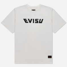 Мужская футболка Evisu Printed Evisu & Seawave Koi Daicock белый, Размер S
