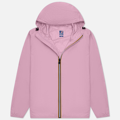 Мужская куртка ветровка K-Way Le Vrai 3.0 Claude розовый, Размер XS