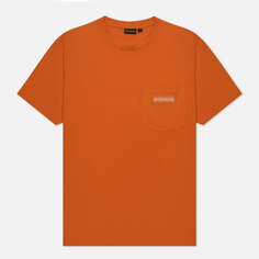Мужская футболка Napapijri Morgex оранжевый, Размер S
