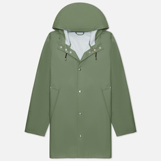 Мужская куртка дождевик Stutterheim Stockholm Lightweight зелёный, Размер XXL