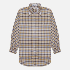 Мужская рубашка Evisu Nashville 3 Button-Down Check жёлтый, Размер XL