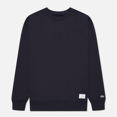 Мужская толстовка Alpha Industries Essential Crew синий, Размер S