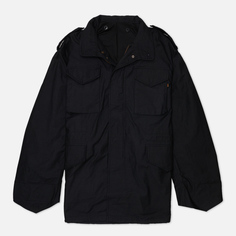 Мужская демисезонная куртка Alpha Industries M-65 Field Coat чёрный, Размер XXXXL