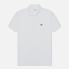 Мужское поло Lacoste Original L.12.12 Slim Fit белый, Размер S