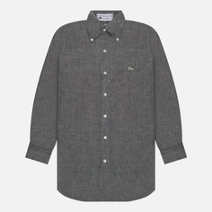 Мужская рубашка Evisu Nashville 3 Selvedge Chambray серый, Размер S