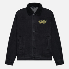 Мужская джинсовая куртка Ripndip Ripnlit Denim чёрный, Размер L