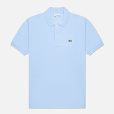 Мужское поло Lacoste Original L.12.12 Slim Fit голубой, Размер L