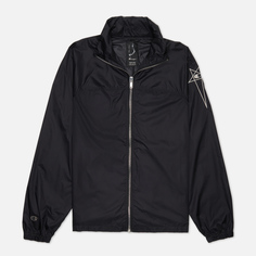 Мужская куртка ветровка Rick Owens x Champion Mountain Windbreaker Nylon чёрный