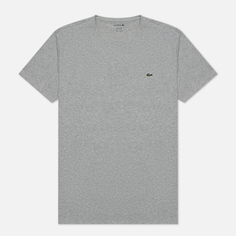 Мужская футболка Lacoste Classic Embroidered Logo серый, Размер XXL