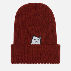 Шапка Ripndip Lord Nermal Beanie оранжевый, Размер ONE SIZE