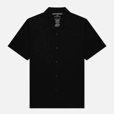 Мужская рубашка maharishi Thai Cloud Camp Collar чёрный, Размер M