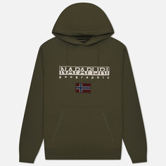 Мужская толстовка Napapijri Ayas Hoodie зелёный, Размер L