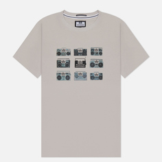 Мужская футболка Weekend Offender Boombox Graphic бежевый, Размер S