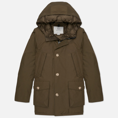 Мужская куртка парка Woolrich Arctic оливковый, Размер M