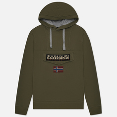 Мужская толстовка Napapijri Burgee Summer 4 оливковый, Размер S