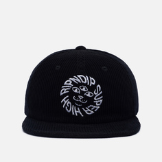 Кепка Ripndip Kinetic Field 6 Panel Corduroy чёрный, Размер ONE SIZE