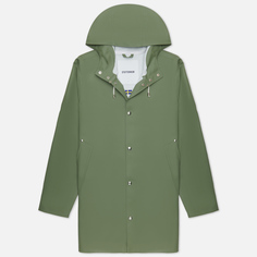 Мужская куртка дождевик Stutterheim Stockholm зелёный, Размер XL