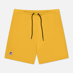 Мужские шорты K-Way Le Vrai Dorian жёлтый, Размер S